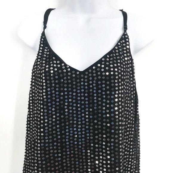 NEW Walter Baker Reanne Beaded Sequin Slip Dress Size 6 - Picture 4 of 11